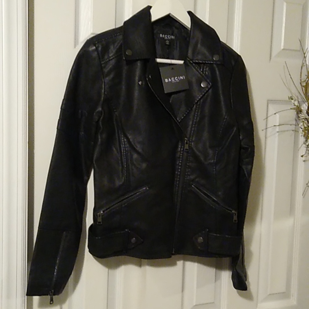 New moto jacket, new with tags